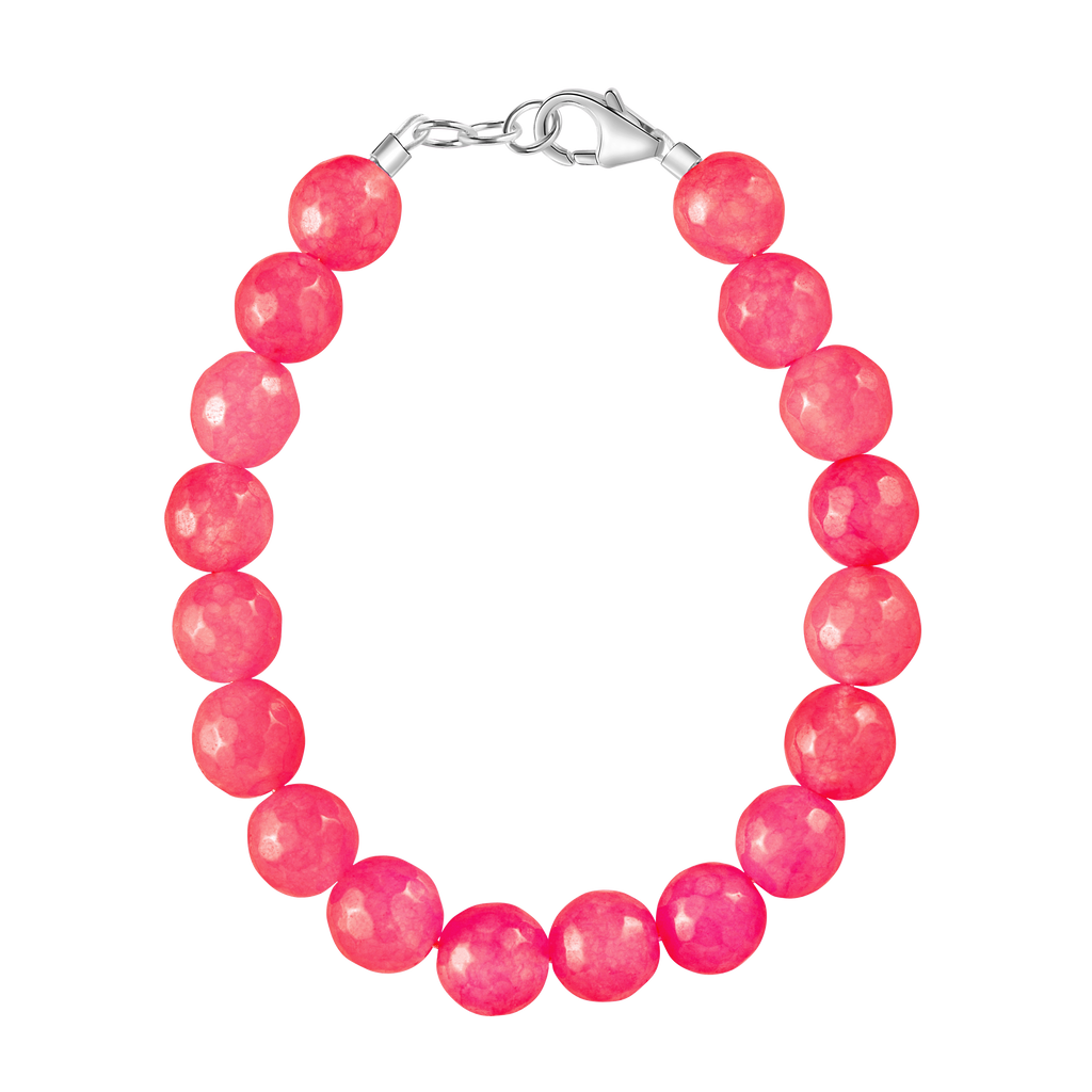 Ruby Pink 6mm Bracelet
