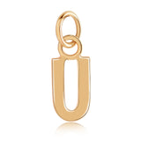 14k Gold Initial Charms