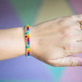 Classic Crystal Rainbow Bracelet