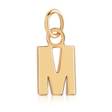 14k Gold Initial Charms