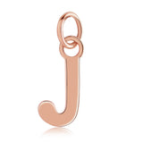 14k Rose Gold Initial Charms