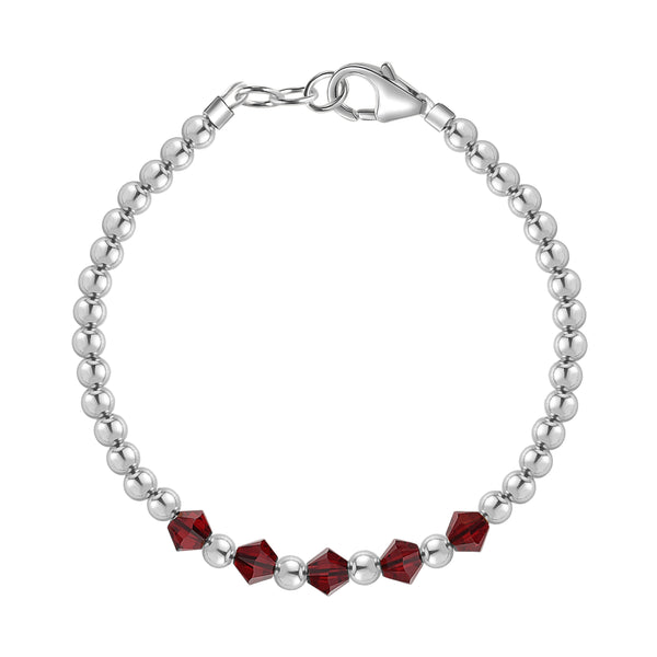 Birthstone Collection - January Bracelets
