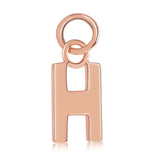 14k Rose Gold Initial Charms