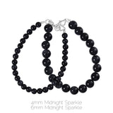 Midnight Sparkle 4mm Bracelet