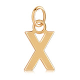 14k Gold Initial Charms