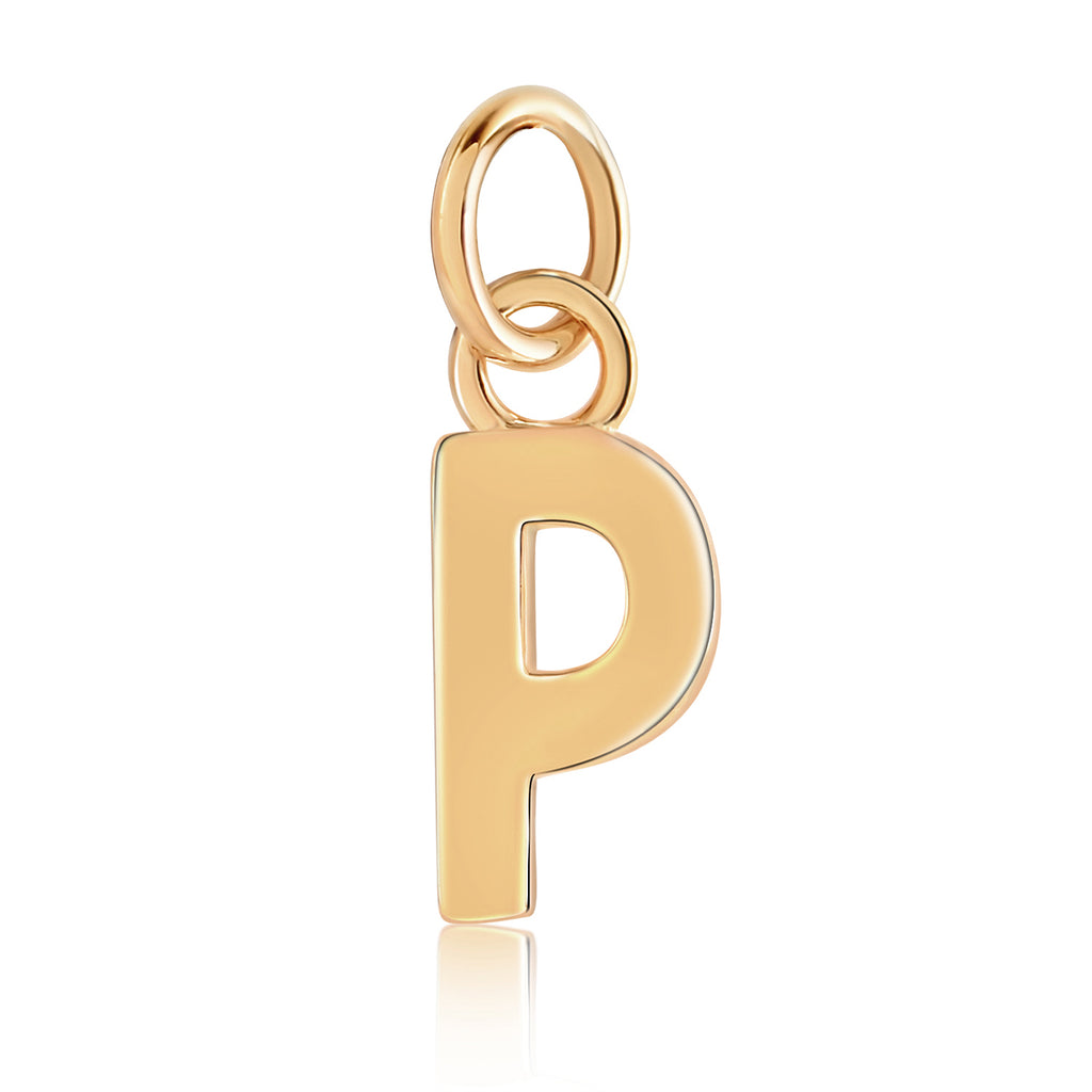 14k Gold Initial Charms – Poppy Lane & Co.