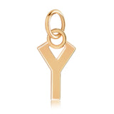 14k Gold Initial Charms
