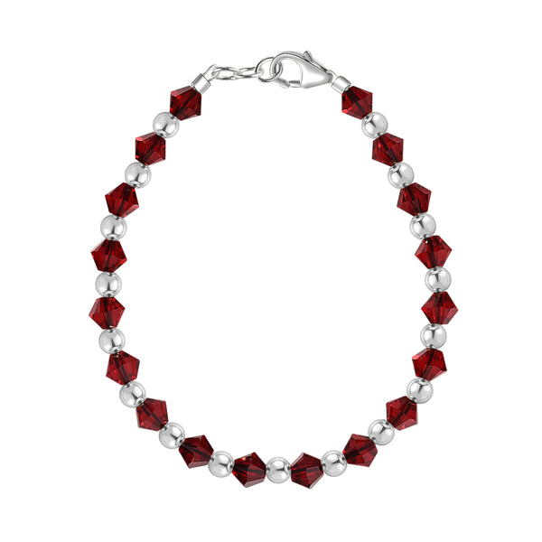 Birthstone Collection - January Bracelets