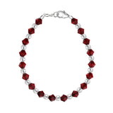 Birthstone Collection - January Bracelets