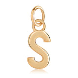 14k Gold Initial Charms