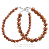 Goldstone Sparkle Bracelet 6mm