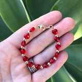 The Ruby Bracelet