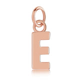 14k Rose Gold Initial Charms
