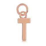 14k Rose Gold Initial Charms
