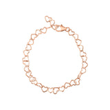 The Dainty Heart Bracelets + Anklets