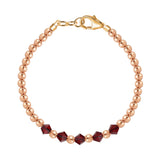 Birthstone Collection - January Bracelets