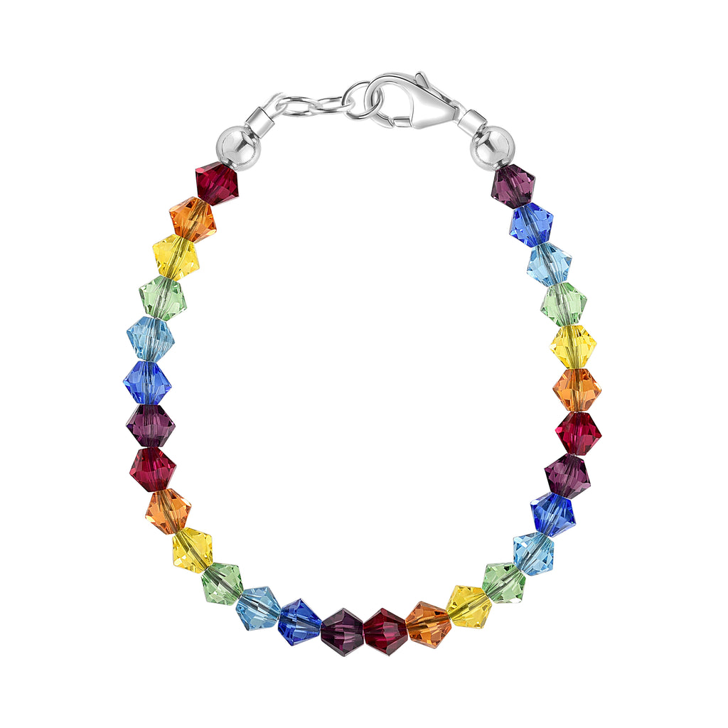 Classic Crystal Rainbow Bracelet