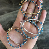 Birthstone Collection - March Bracelets