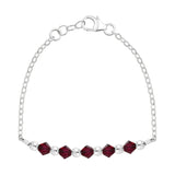 Birthstone Collection - July Bracelets