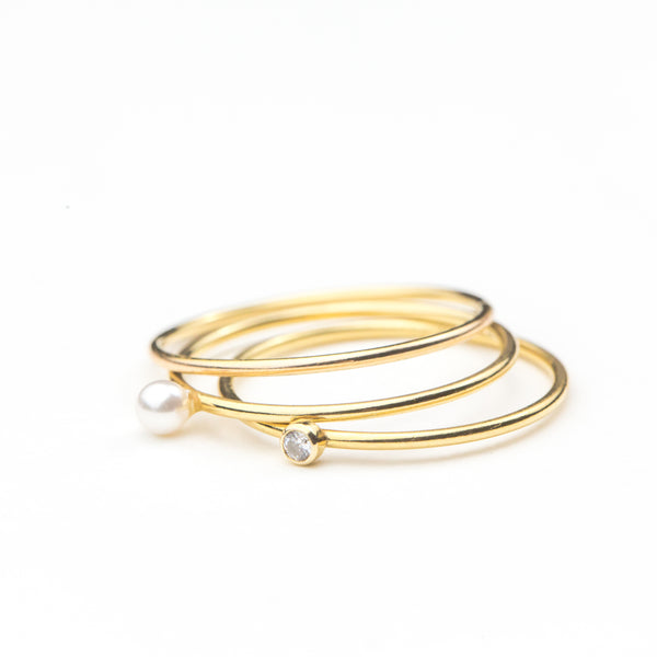 Crystal Stacking Rings