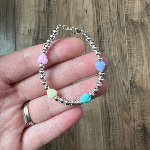 Funfetti Hearts Bracelet