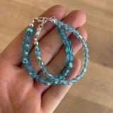 Electric Blue 6mm Bracelet