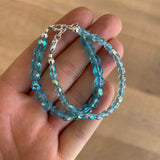 Electric Blue 4mm Bracelet