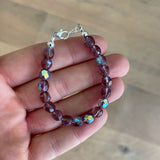 Deep Purple 6mm Bracelet