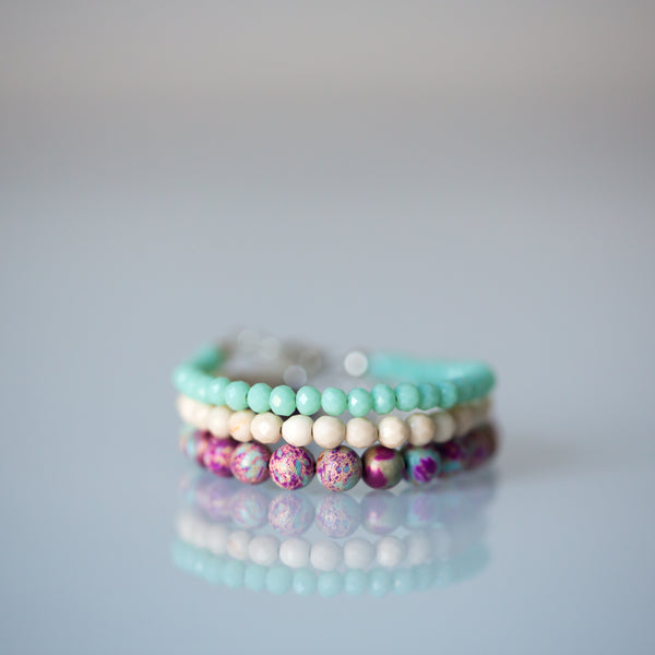 Spearmint 3mm Bracelet