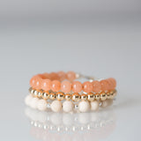 14k Gold 4mm & 5mm Bracelet