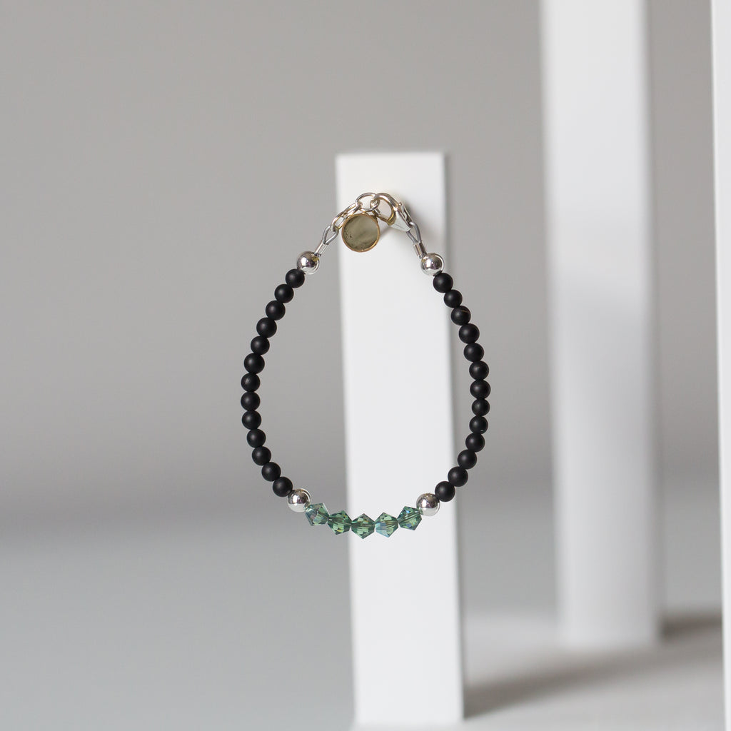 Thin Green Line Bracelet