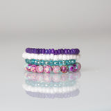 Violet 3mm Bracelet