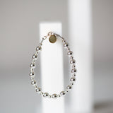 Sterling Silver 6mm & 4mm Bracelet