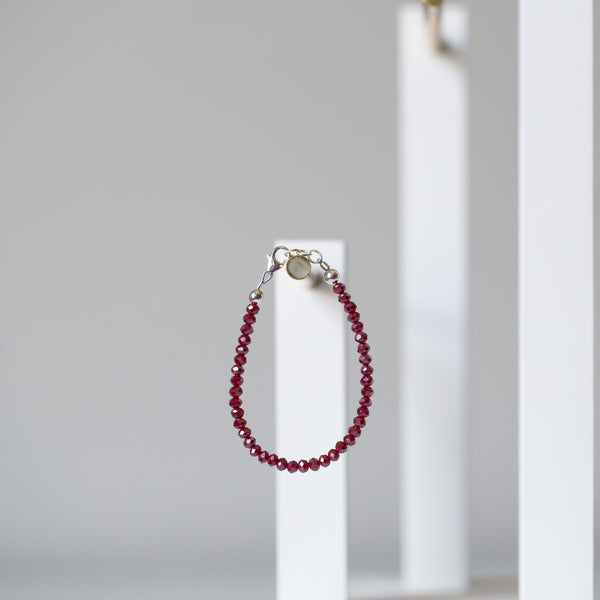 Crimson Red 3mm Bracelet