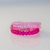 Raspberry Pink 6mm Bracelet