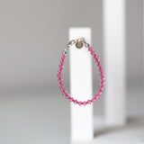 Pink Pastel Crystal Bracelet