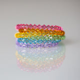 Pink Pastel Crystal Bracelet