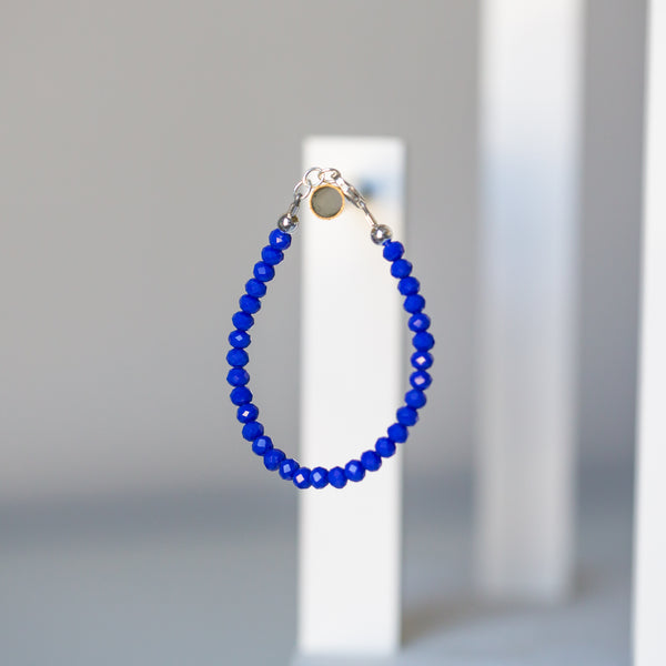 Lapis 4mm Bracelet
