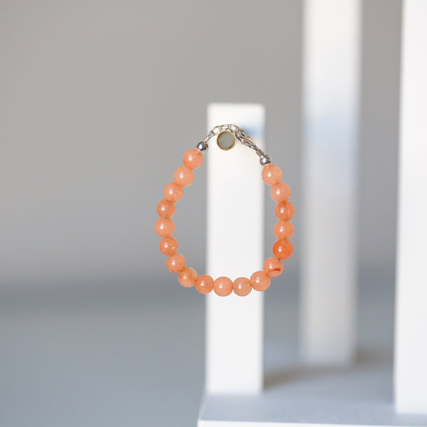 Peach 6mm Bracelet | last chance item