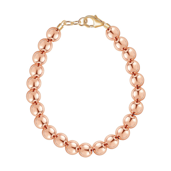 14k Rose Gold 5mm Bracelet