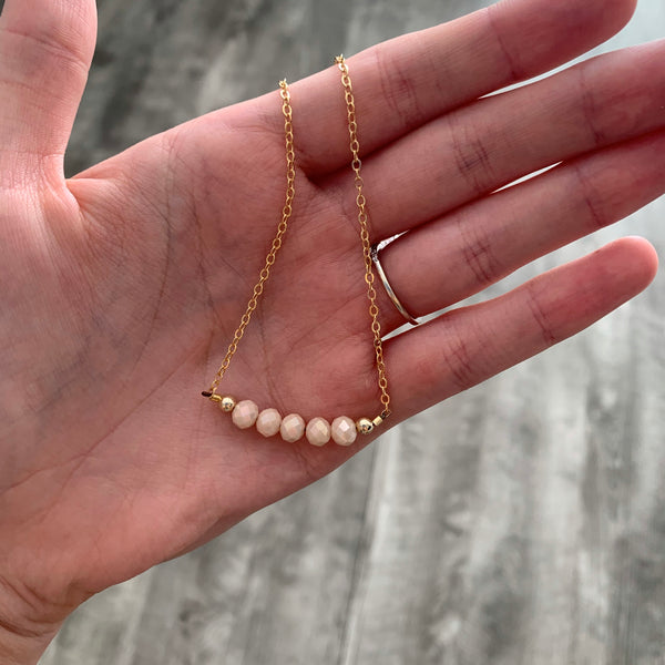 The Champagne Necklace