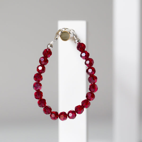 Pomegranate 6mm Bracelet | last chance item