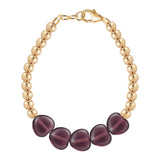 The Jana - Dark Purple Hearts