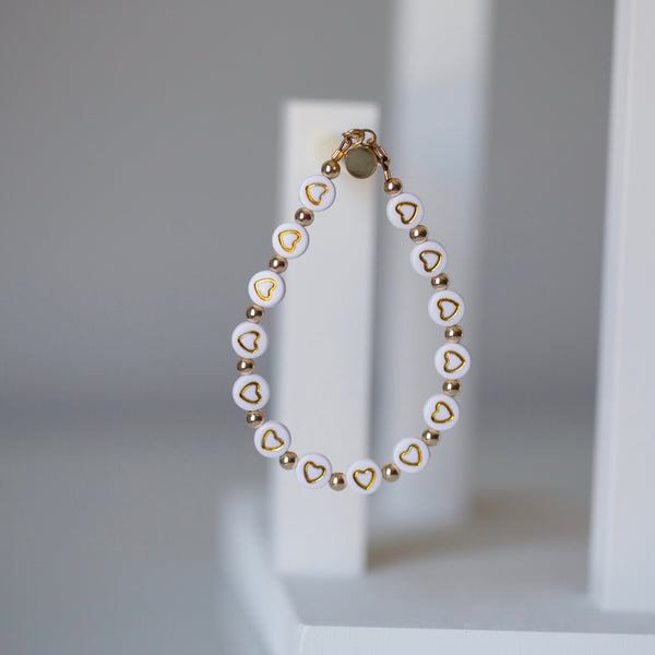 Gold Hearts Bracelet