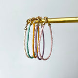 Opaque Plumeria 2mm Bracelet