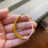 Opaque Marigold Bracelet