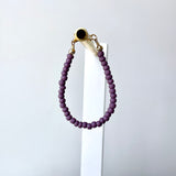 Opaque Purple 4mm Bracelet
