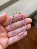 Opaque Lavender 2mm Bracelet