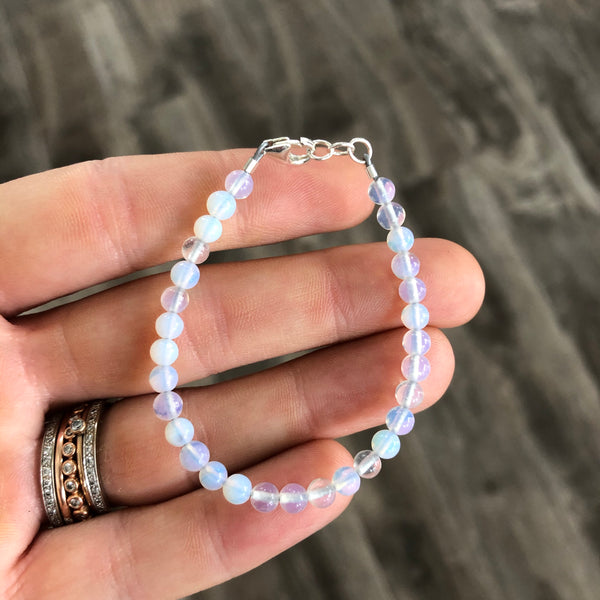 Moonstone 4mm Bracelet