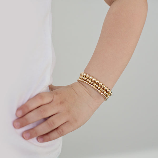 14k Gold 3mm Bracelet